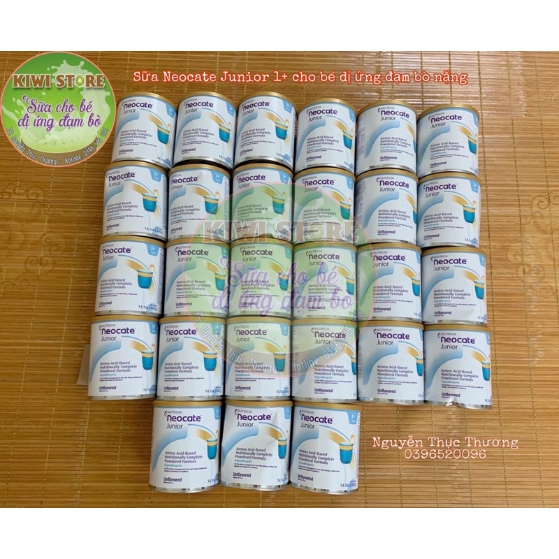 Sữa Neocate Junior Mỹ cho bé dị ứng đạm bò 400gr