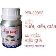 Thuốc diệt muỗi kiến gián Permethrin 500EC Per 500EC 100ml thuốc xịt muỗi Y Tế