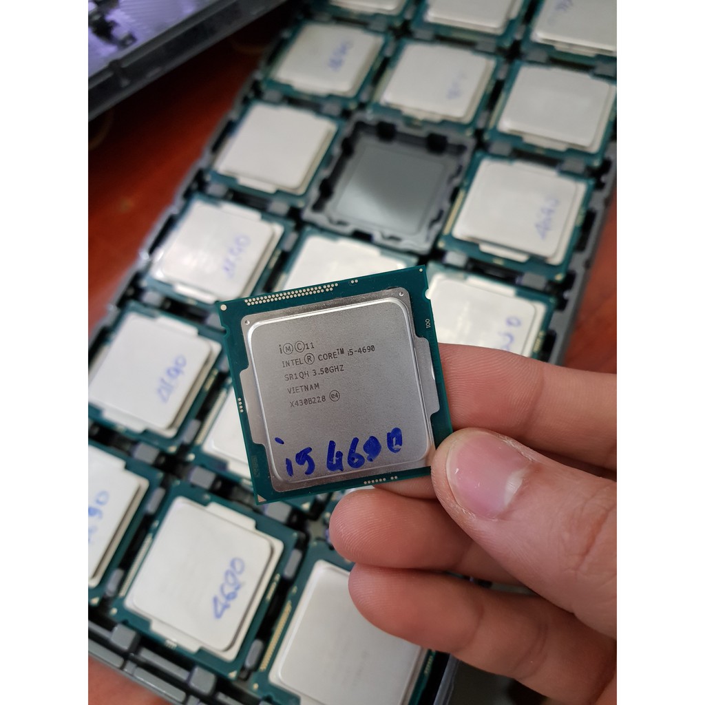 Bộ xử lý Intel Core i5-4690 tháo máy đồng bộ như mới