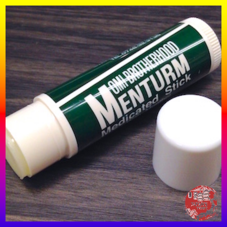 Son dưỡng môi OMI Nhật Bản cho da khô nứt nẻ Omi Brotherhood Menturm Medicated Stick With Menthol 4g