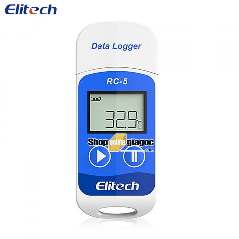 Nhiệt Kế Tự Ghi Elitech RC5 Đã Hiệu Chuẩn Theo TT02/ BYT