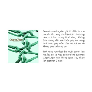 Màn (mùng) chống và diệt muỗi ChamCham