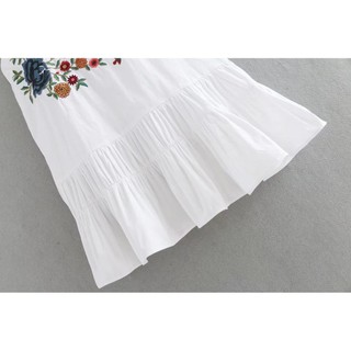 Váy thêu hoa đuôi cá đẹp