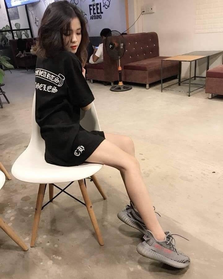 (FREESHIP+HỘP)  Giày thể thao Sneakers  YZ 350 V2 beluga xám vạch cam cực đẹp cho cả nam và nữ