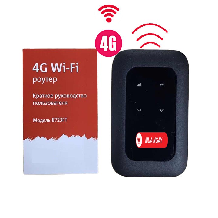 ( Giá Hấp Dẫn ) Cục Phát WiFi 4G - Chỉ Cần Lắp Sim Dùng Ngay - Chất Lượng Châu Âu