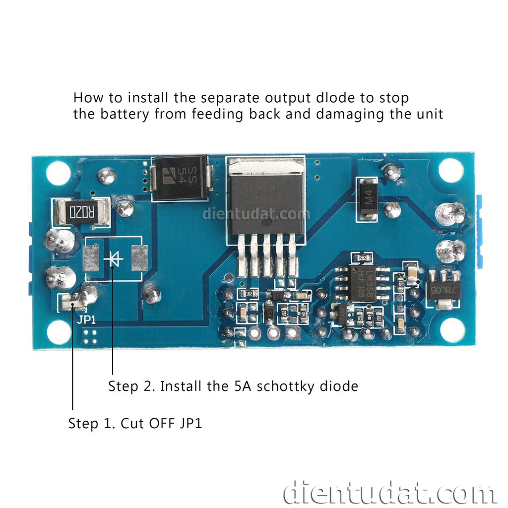 Mạch Hạ Áp DC-DC Sạc Pin 5A