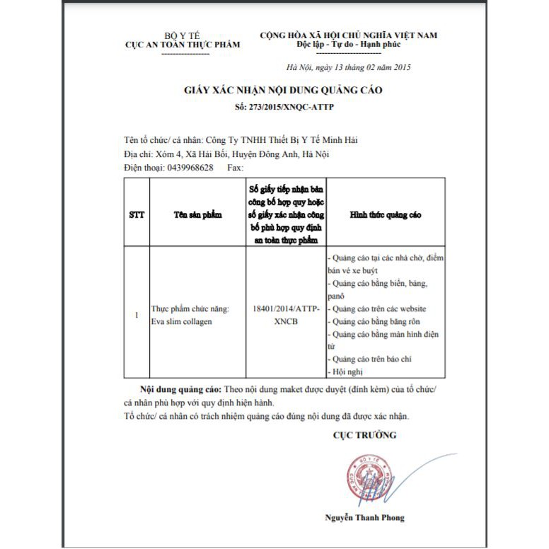 Viên uống giảm cân Eva Slim Collagen USA - Thuốc Việt 24h