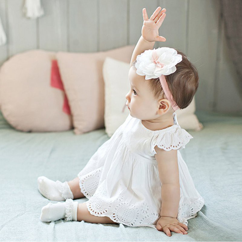 Đôi tất chân cotton thoáng mát và đáng yêu cho bé gái