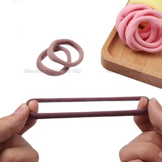 Dây buộc tóc, chun buộc tóc, cột tóc màu trơn