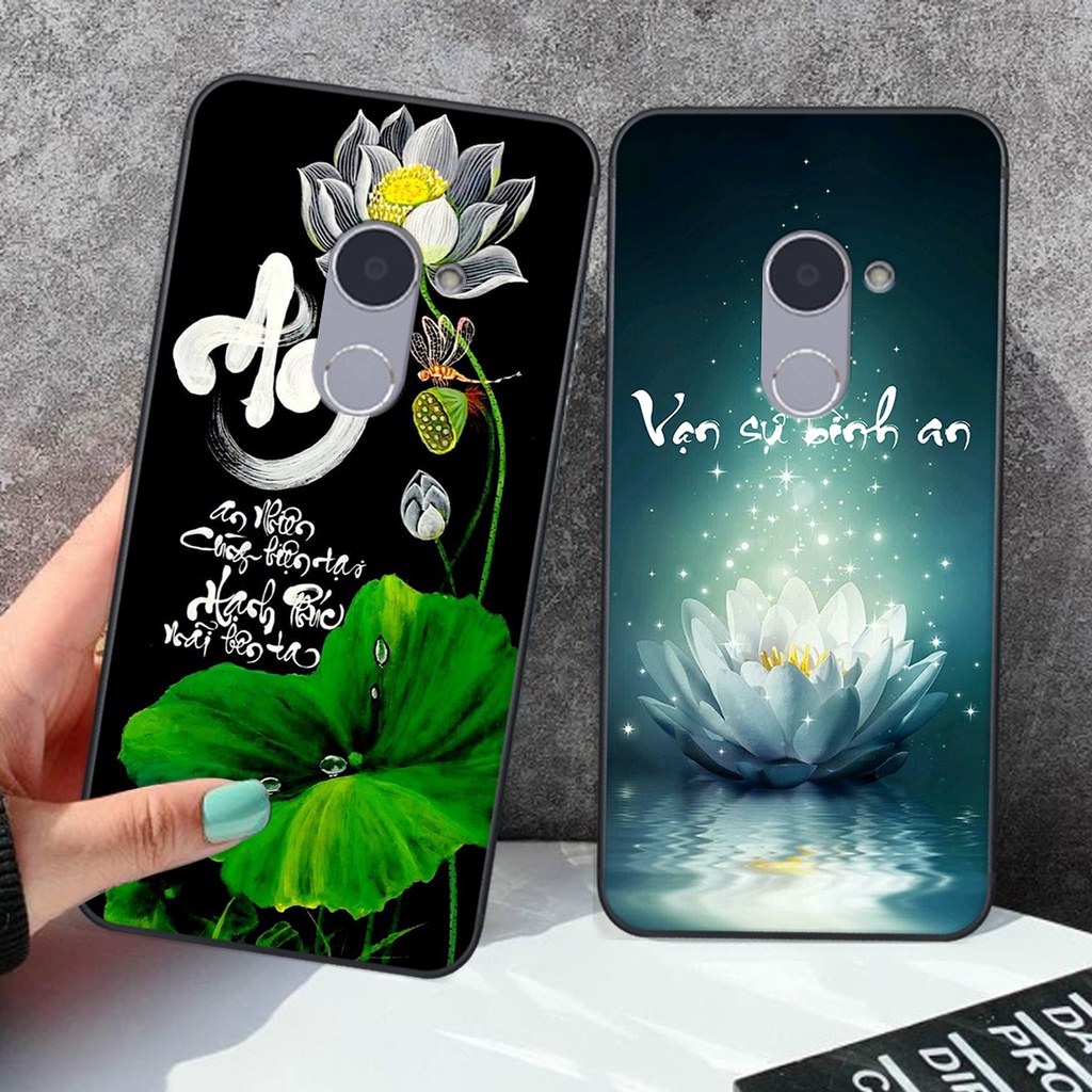 Ốp lưng Huawei Y7 PRIME 2017 in hình chữ tài chữ lộc, Cha Mẹ, bình an SIÊU ĐẸP