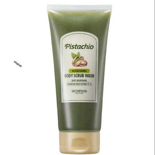 Sữa tắm tẩy tế bào chết pistachio nourishing body scrub wash