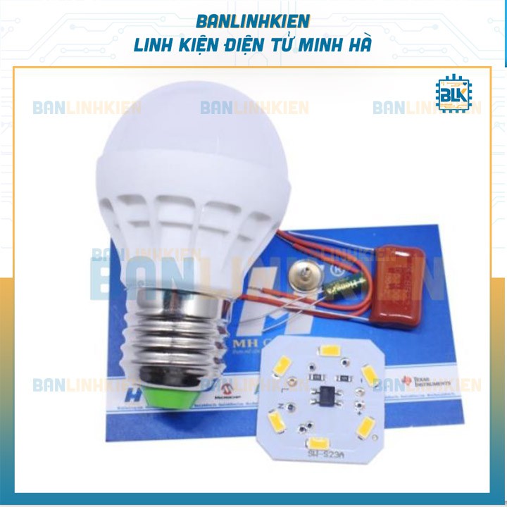 Bóng đèn đui xoáy 3W 220V