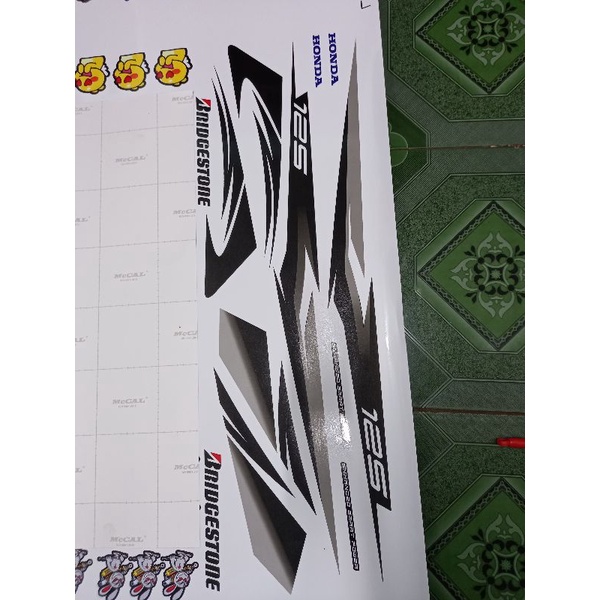 Tem rời AB 2015 đen xám dán xe trắng