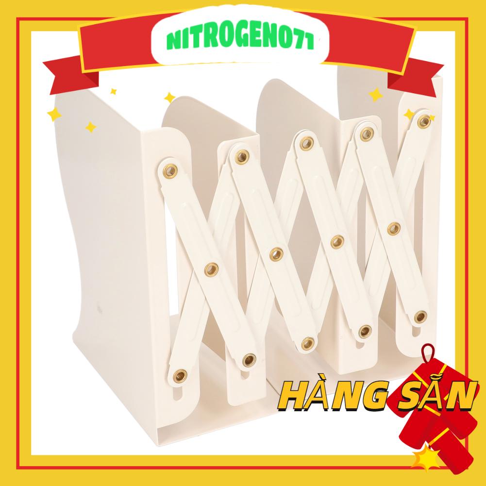 Đầu Sách Bằng Kim Loại Màu Be Có Thể Điều Chỉnh Dùng Trong Xây Dựng / Trường Học / Văn Phòng