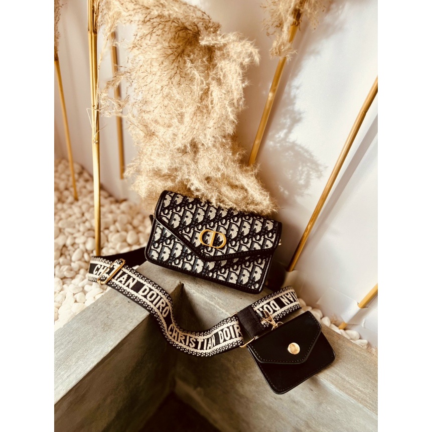 Bộ túi ví đeo chéo CD size nhỏ đựng điện thoại