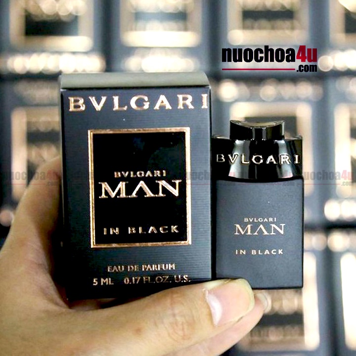 Nước hoa BVLGARI - Man In Black EDP 5ml