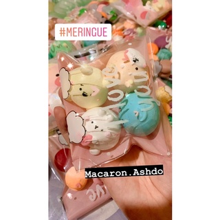 Meringue Cookie (Kẹo bông đường mix hình thú)