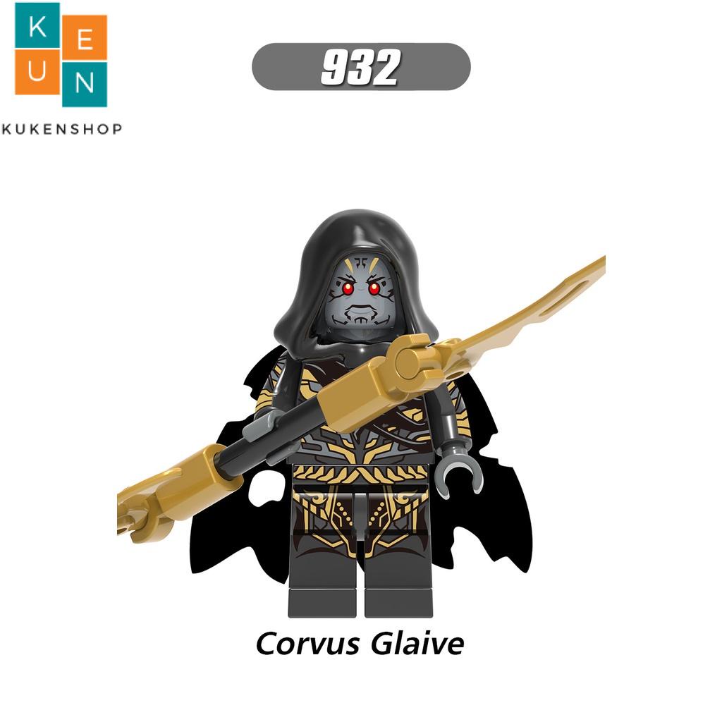 Minifigures Marvel DC Nhân Vật Corvus Glaive X932 - Đồ Chơi Lắp Ráp Nhân Vật