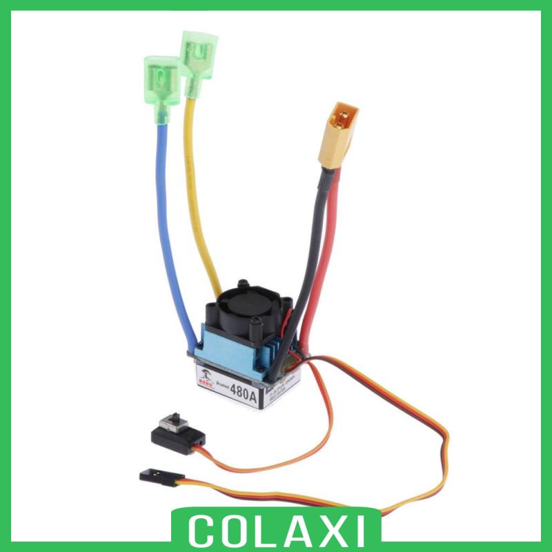 Bộ Điều Tốc Esc 480a Cho Động Cơ Chổi Than 540 / 550 / 775