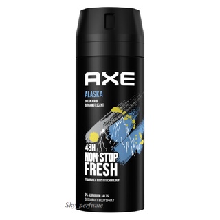 Xịt Khử Mùi Nam AXE Alaska Fresh 48H 150ml