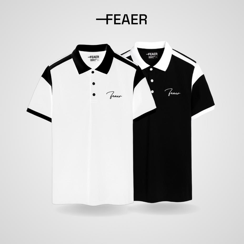 [Mã FATREND2810 giảm đến 30k tối đa 99k] Áo polo nam có cổ Contrast Collar nam tính, thanh lịch, sang trọng - FEAER