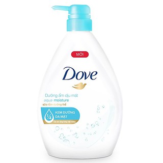 Sữa tắm dưỡng ẩm dịu mát Dove Aqua Moisture 530g