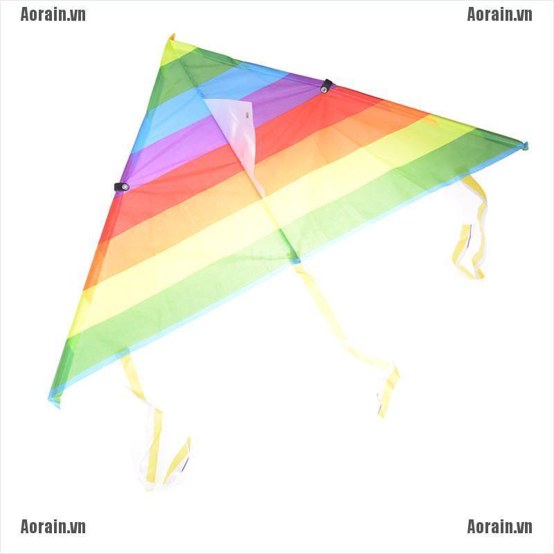 Tam Giác Mèo Con Với Cầu Vồng Đẹp