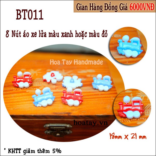 Nút Áo Hình Xe Lửa BT011