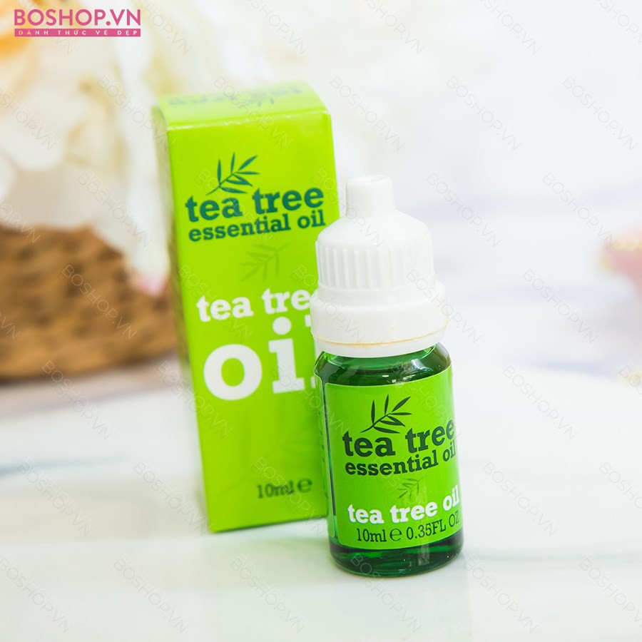 TINH DẦU TRÀM TRÀ GIẢM MỤN TEA TREE ESSENTIAL OIL 10ML CHÍNH HÃNG - 4770