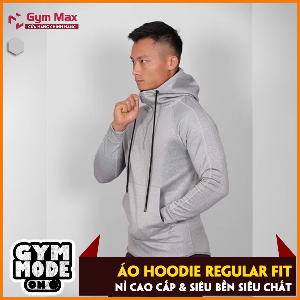 (FREESHIP) Áo hoodie nam tập Gym chất nỉ siêu bền - Gymmax C0101