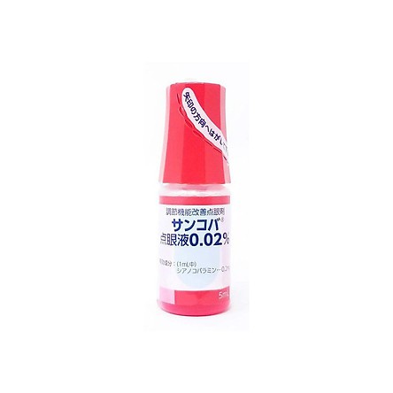 Nước nhỏ mắt Sancoba 0.02% 5ml Nhật Bản - Hỗ trợ người cận thị