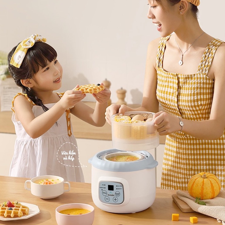 Nồi hầm đa năng kèm hấp bonbebe bb37