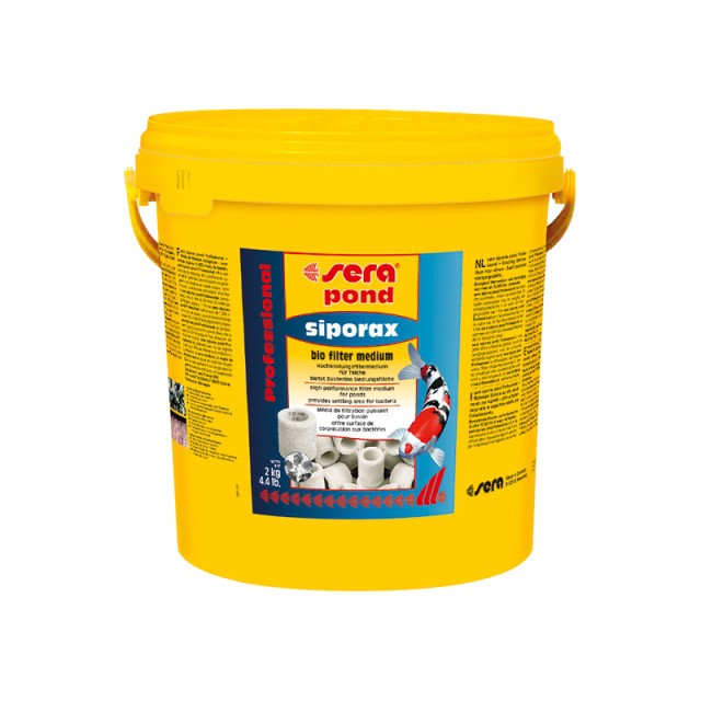 Vật liệu lọc cao cấp ao cá koi-Sera Siporax Pond Professional 25 mm - 10 lít