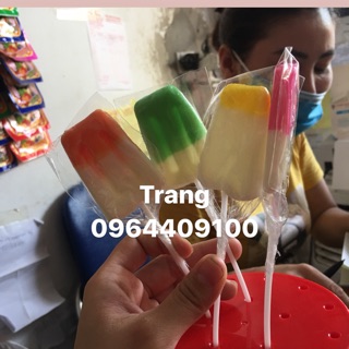 Lọ 50 cây kẹo mút hình que kem
