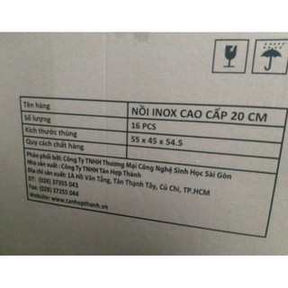 Nồi Five Star cao cấp 3 đáy,20cm(nắp thủy tinh)