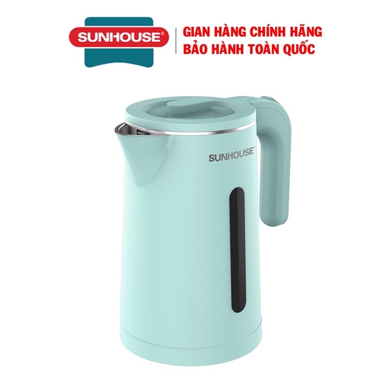 Ấm Siêu Tốc INOX 2 lớp 1,8L SUNHOUSE SHD1351