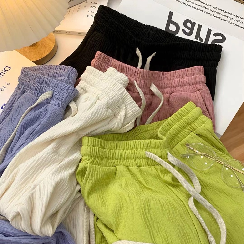 Quần Dài Nữ Ống Rộng Lưng Cao Thời Trang Hàn Quốc Xinh Xắn