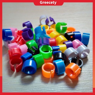 Bộ 100 vòng kẹp đánh dấu gắn chân gà/ chim bồ câu/ vịt