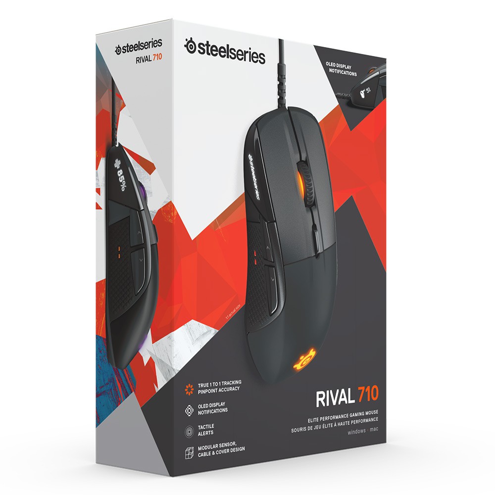 Chuột gaming SteelSeries Rival 710 - Hàng chính hãng