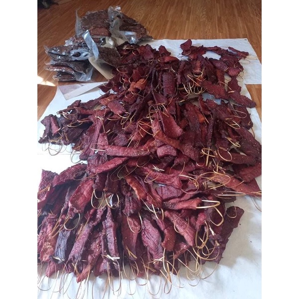 Thịt bò khô Lào - bò giằng gác bếp | BigBuy360 - bigbuy360.vn