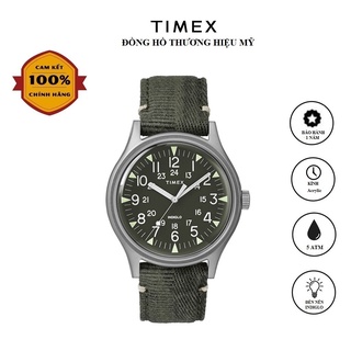 Đồng hồ Nam Timex MK1 Steel 40mm Fabric Strap - TW2R68100 Dây Da - Chính Hãng