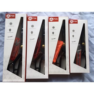 kéo cắt vải Pin lưỡi đen từ 9inch->12inch tặng kéo bấm chỉ. Kéo cắt vải chính hãng, kéo được làm từ thép không rỉ.