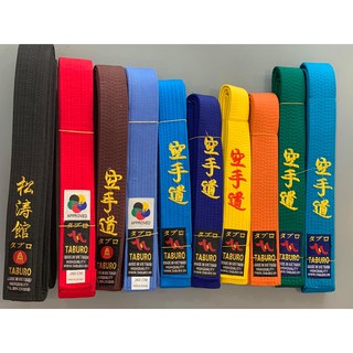 ĐAI MÀU KARATE CÁC LOẠI