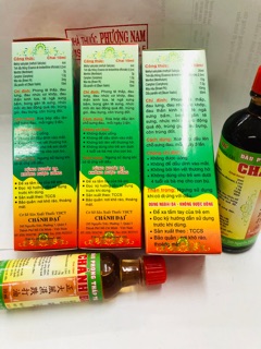 Dầu phong thấp trật đả CHÁNH ĐẠI-chai (10ml & 50ml)
