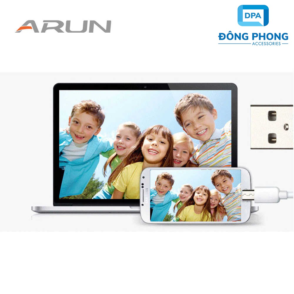 Cáp Sạc Nhanh Arun Cổng Micro USB Chính Hãng | BigBuy360 - bigbuy360.vn