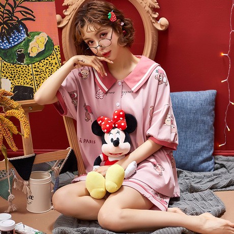 Bộ mặc nhà cao cấp Yukata 100% Cotton hàng Quảng Châu