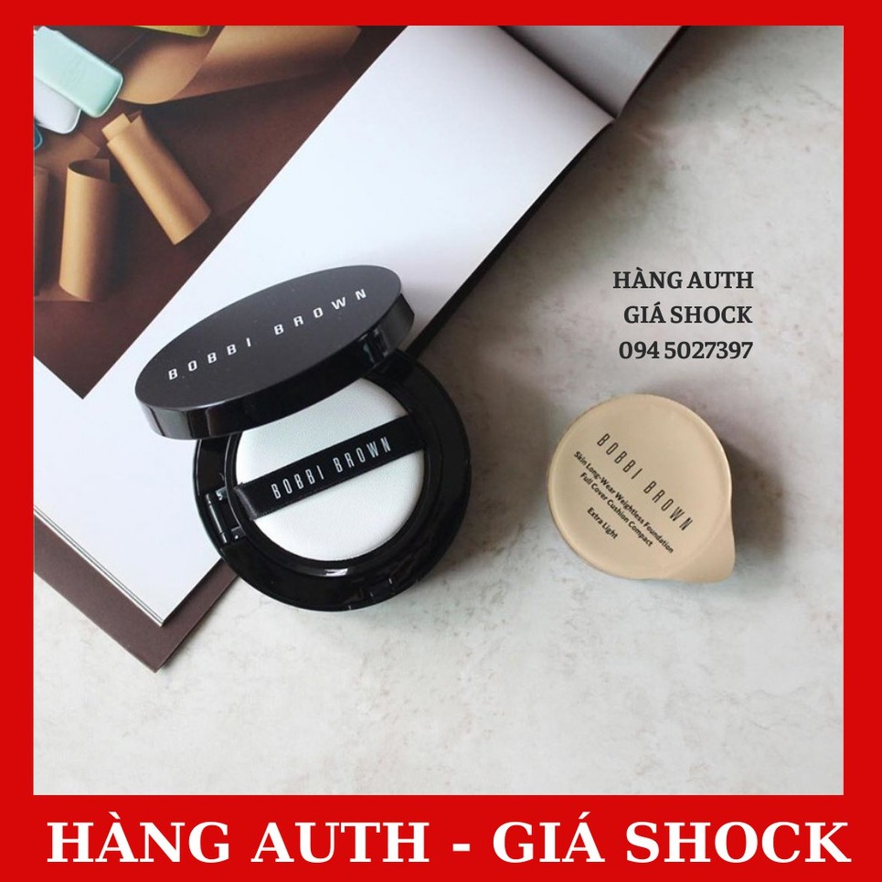 Cushion Bobbi Brown Skin Longwear Weightless Foundation SPF 50 PA 13g-Màu light, medium | BigBuy360 - bigbuy360.vn