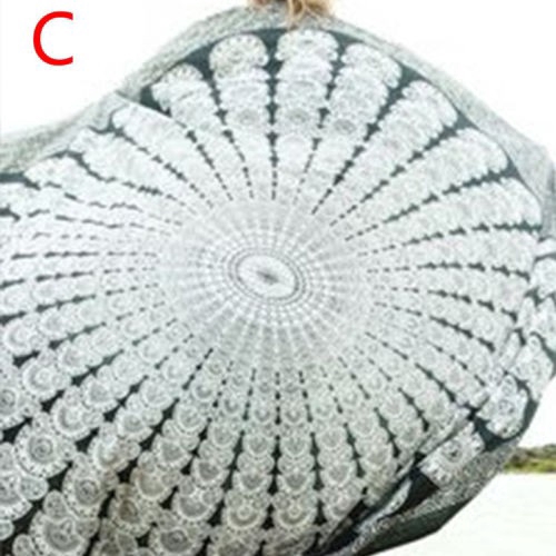 Khăn đi biển họa tiết Mandala Ấn Độ đa năng | BigBuy360 - bigbuy360.vn