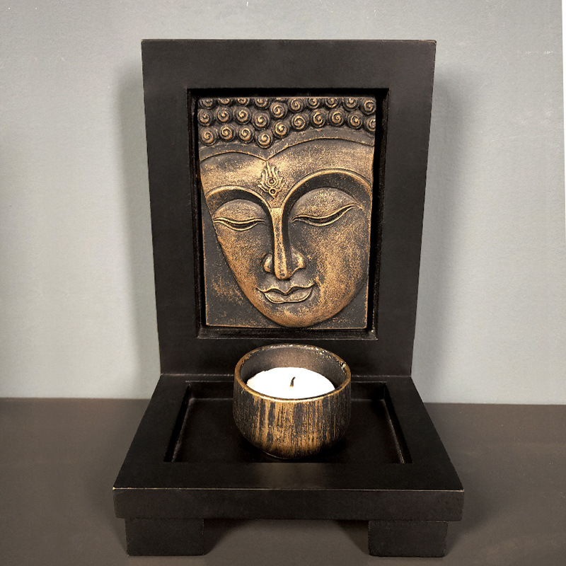 Tượng Phật Nến Phong Cách Đông Nam Á Zen Hoa NhàspaThẩm Mỹ Viện Trang Trí Thủ Công Mỹ Nghệ Cát Đồ Trang Tríova