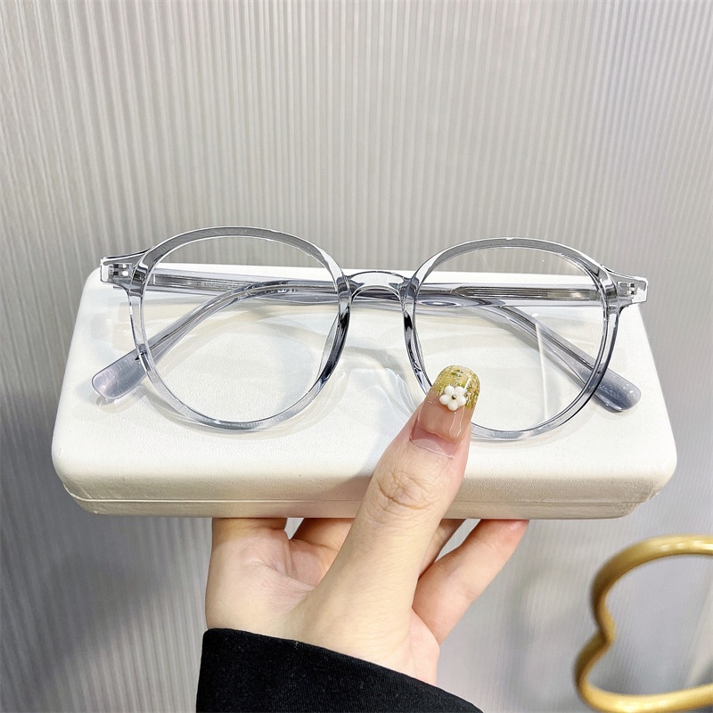 Mắt Kính Gọng Tròn Chống Ánh Sáng Xanh Thời Trang Cao Cấp